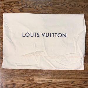 Unused Louis Vuitton Dust Bag: size 22” W x 15” L